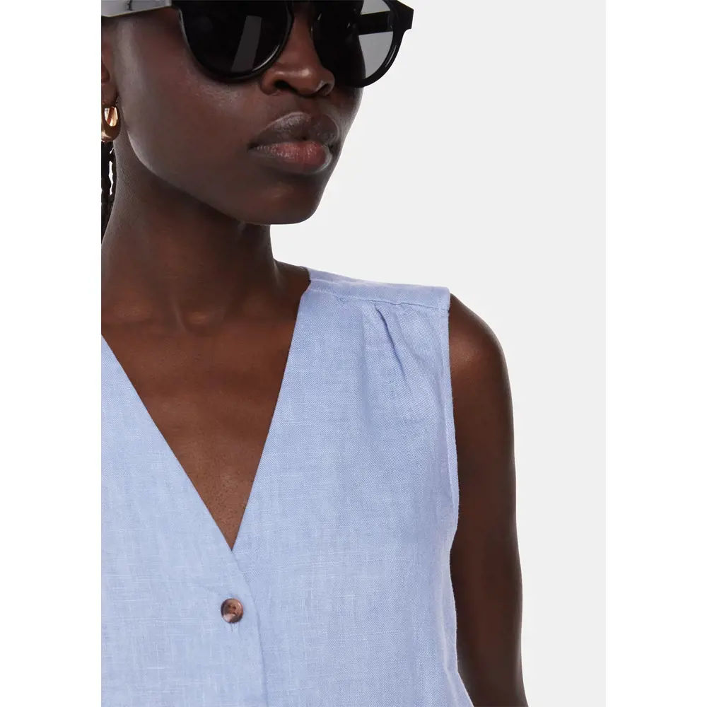 Whistles Laura Linen Tank